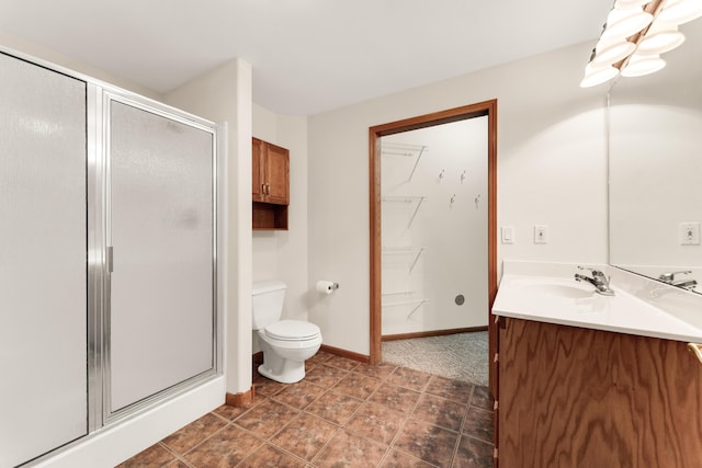 201 Silver Oak Ln, Branson West, MO 65737 - full bathroom with vanity and a shower stall