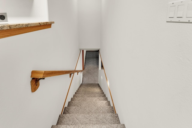 201 Silver Oak Ln, Branson West, MO 65737 - stairs with carpet floors