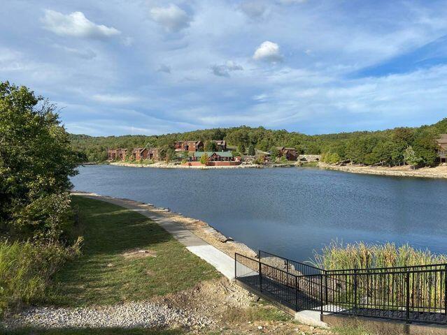 201 Silver Oak Ln, Branson West, MO 65737 - water view featuring a heavily wooded area