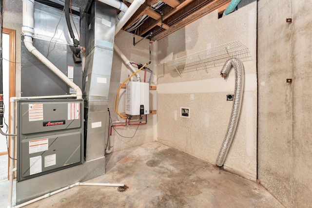 201 Silver Oak Ln, Branson West, MO 65737 - utilities with heating unit
