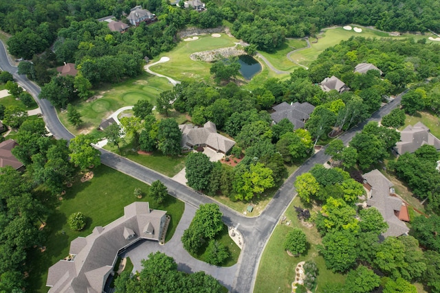 201 Silver Oak Ln, Branson West, MO 65737 - aerial view of residential area featuring a local golf course