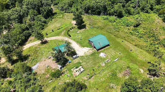 2240 Racetrack Hollow Rd, Anderson, MO 64831 - bird's eye view