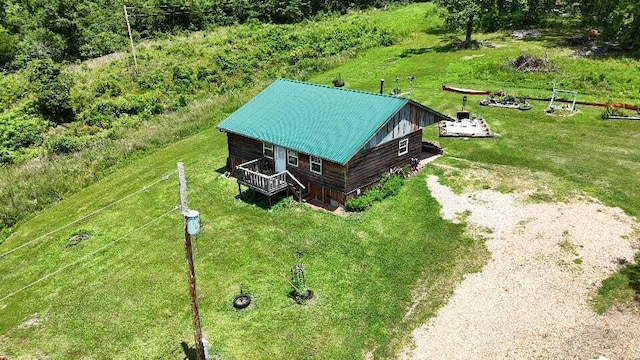 2240 Racetrack Hollow Rd, Anderson, MO 64831 - aerial view of property and surrounding area