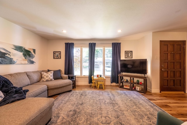 1728 E Camino Alto St, Springfield, MO 65804 - living area with wood finished floors and recessed lighting