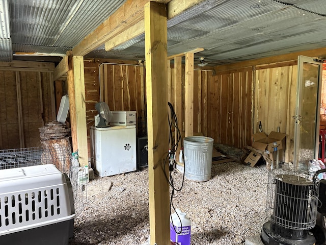 421 N Emory Creek Rd, Walnut Shade, MO 65771 - miscellaneous room with a ceiling fan