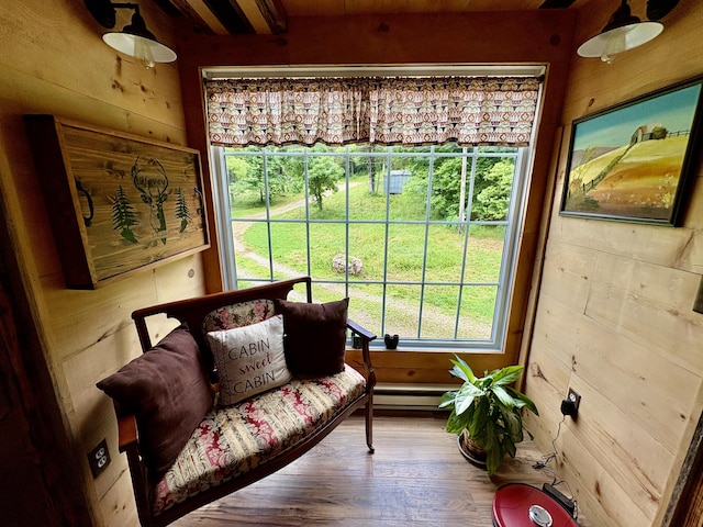 421 N Emory Creek Rd, Walnut Shade, MO 65771 - sunroom / solarium with beamed ceiling