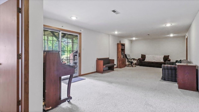 2005 Debra Dr, West Plains, MO 65775 - living area featuring carpet flooring and recessed lighting