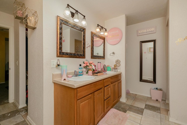 5441 Basswood Ct W, Springfield, MO 65802 - full bath featuring double vanity and tile patterned floors