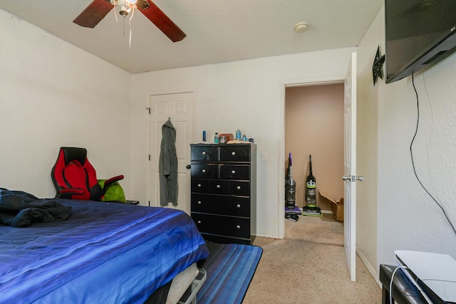5441 Basswood Ct W, Springfield, MO 65802 - carpeted bedroom featuring ceiling fan