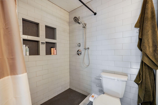 223 E Silsby St, Springfield, MO 65807 - full bath with tiled shower and toilet