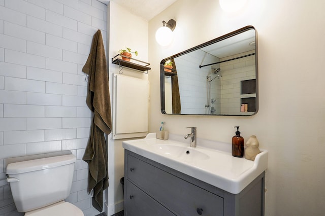 223 E Silsby St, Springfield, MO 65807 - full bathroom featuring vanity and a shower