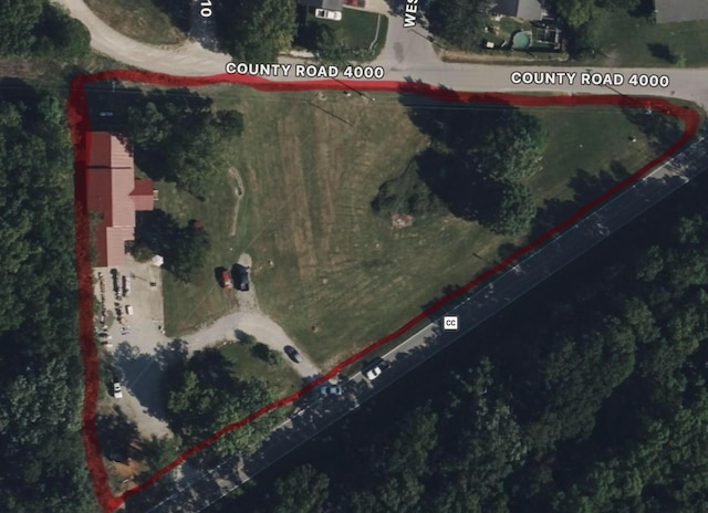 4811 State Route Cc, West Plains, MO 65775 - aerial map of property and surrounding area with property boundaries highlighted