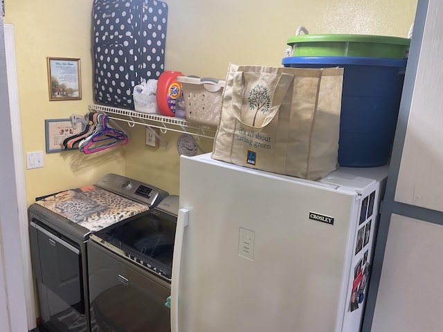 4811 State Route Cc, West Plains, MO 65775 - laundry area featuring independent washer and dryer