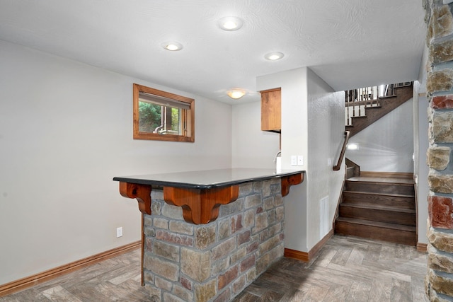 623 E Weaver Rd, Springfield, MO 65810 - indoor bar featuring stairway and recessed lighting