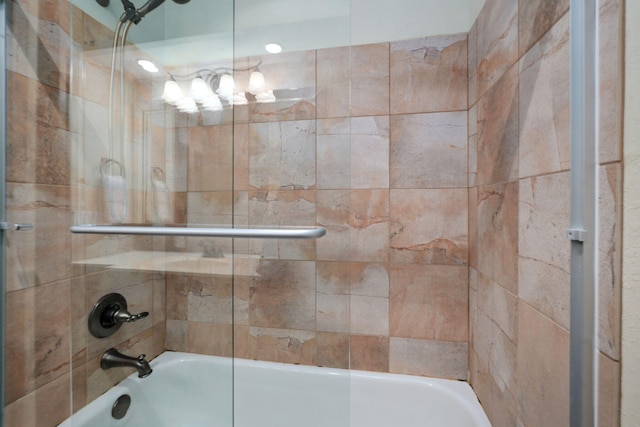 623 E Weaver Rd, Springfield, MO 65810 - bathroom with bath / shower combo with glass door