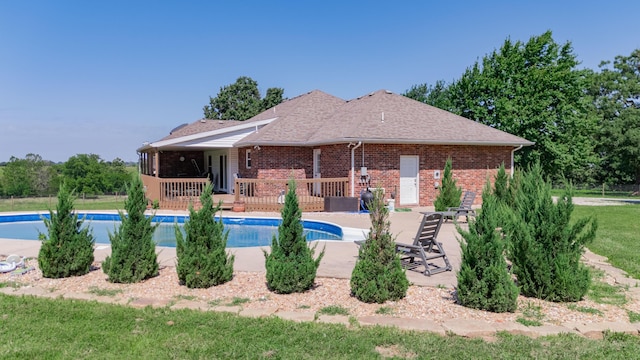 258 State Highway 32, Buffalo, MO 65622 - outdoor pool with a wooden deck