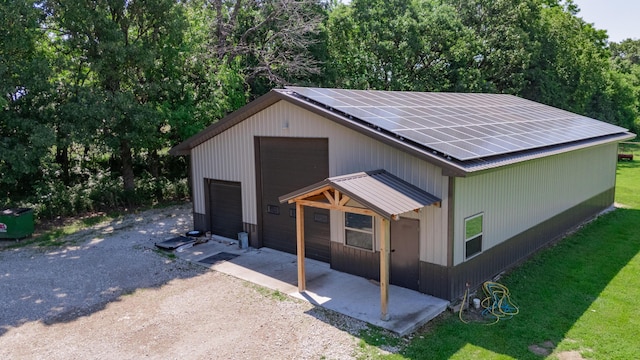 258 State Highway 32, Buffalo, MO 65622 - view of outbuilding with solar panels