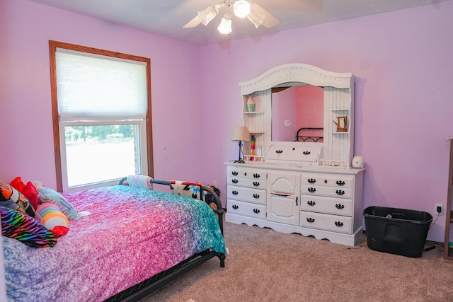 258 State Highway 32, Buffalo, MO 65622 - carpeted bedroom with a ceiling fan