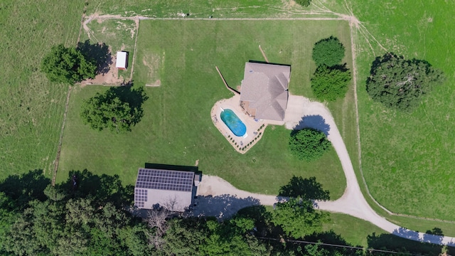 258 State Highway 32, Buffalo, MO 65622 - drone / aerial view of a pool