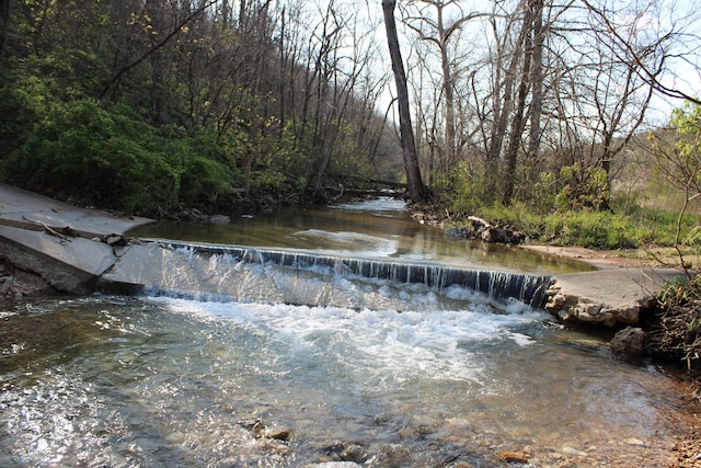 2240 Mease Dr, Reeds Spring, MO 65737 - view of swimming pool featuring a forest view