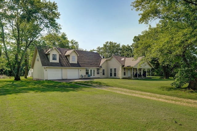 12655 Lawrence Unit 2155, Mount Vernon, MO 65712 - view of front of house featuring a front lawn, driveway, and roof with shingles