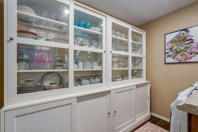 12655 Lawrence Unit 2155, Mount Vernon, MO 65712 - detailed view of wood finished floors and baseboards