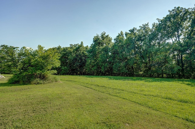 12655 Lawrence Unit 2155, Mount Vernon, MO 65712 - view of grassy yard featuring a forest view