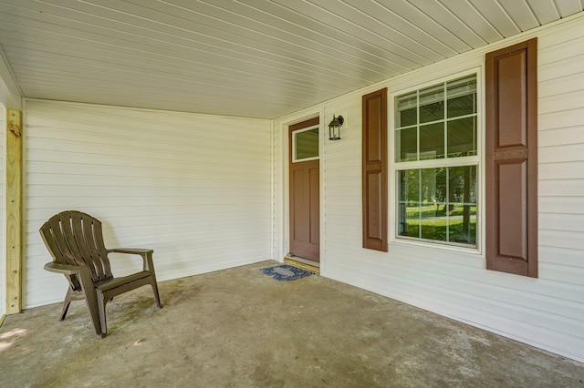 114 N Hobbs St, Miller, MO 65707 - doorway to property with covered porch