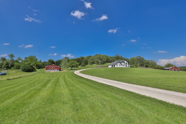 295 Headwaters Dr, Marshfield, MO 65706 - view of green lawn featuring an outdoor structure