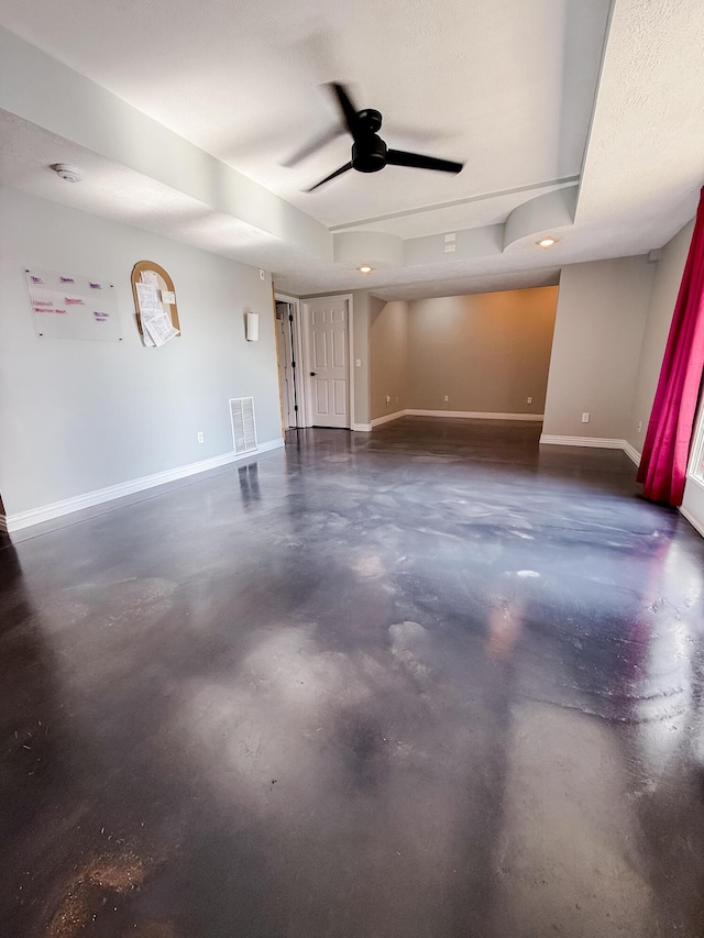 295 Headwaters Dr, Marshfield, MO 65706 - spare room featuring concrete floors and ceiling fan