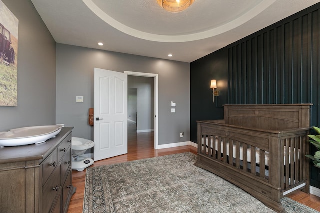 295 Headwaters Dr, Marshfield, MO 65706 - bedroom with light wood-type flooring and recessed lighting