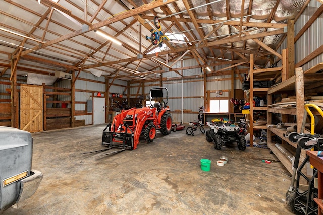 295 Headwaters Dr, Marshfield, MO 65706 - garage featuring metal wall
