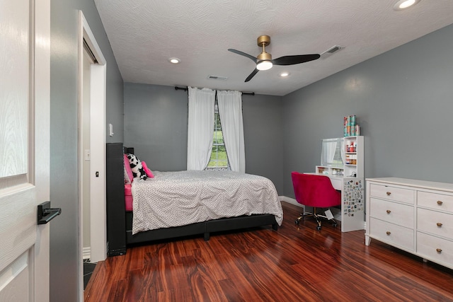 295 Headwaters Dr, Marshfield, MO 65706 - bedroom with wood finished floors, recessed lighting, and ceiling fan