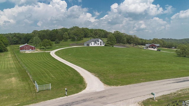 295 Headwaters Dr, Marshfield, MO 65706 - overview of rural landscape with a forest
