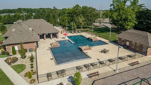 940 E Powers Ct, Nixa, MO 65714 - community pool featuring a patio