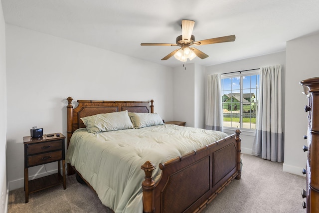 940 E Powers Ct, Nixa, MO 65714 - bedroom featuring light colored carpet and ceiling fan