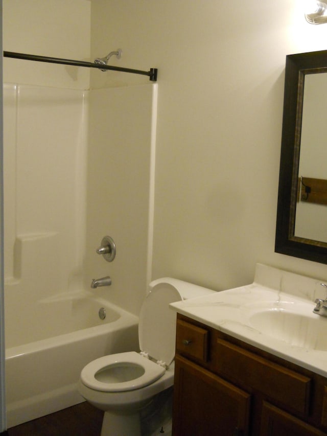 424 Echo Valley Cir, Reeds Spring, MO 65737 - bathroom featuring vanity and shower / tub combination