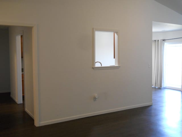 424 Echo Valley Cir, Reeds Spring, MO 65737 - spare room with dark wood finished floors
