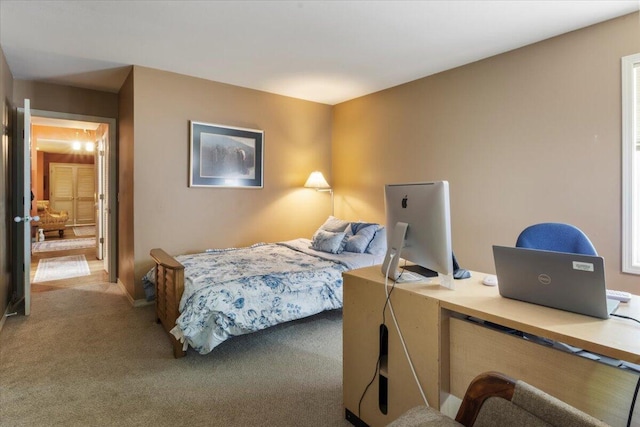 23 Sweetwater Ln, Buffalo, MO 65622 - bedroom with light carpet and a desk