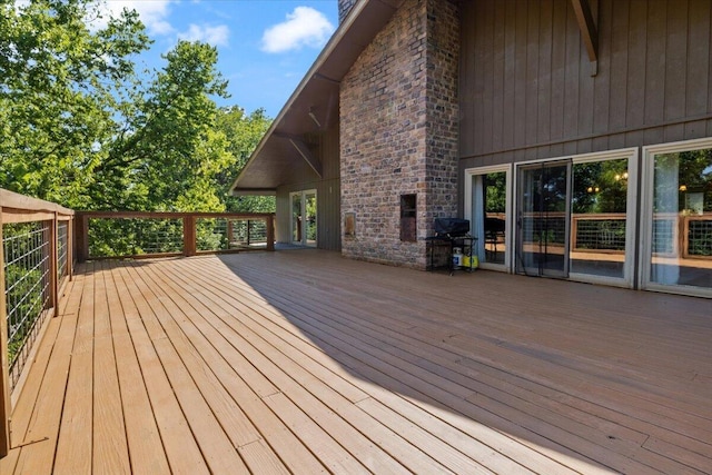23 Sweetwater Ln, Buffalo, MO 65622 - wooden deck featuring area for grilling