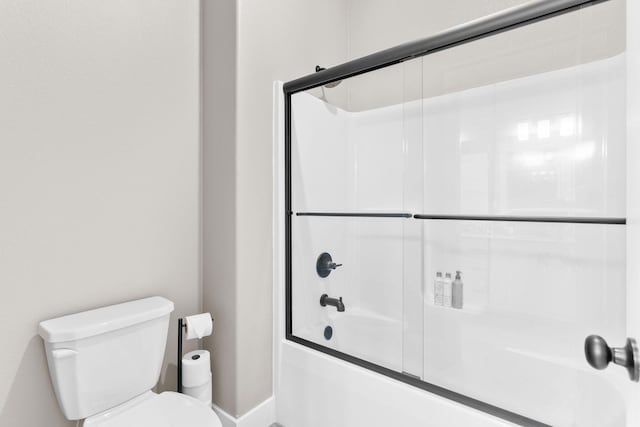 3972 E Dunrobin Dr, Springfield, MO 65809 - bathroom with combined bath / shower with glass door and toilet