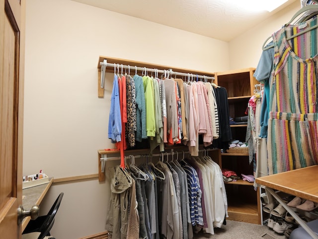 6092 W Farm Rd Unit 114, Springfield, MO 65802 - spacious closet with wood finished floors