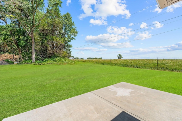 265 Mccann Rd, Powersite, MO 65731 - view of green lawn with a patio