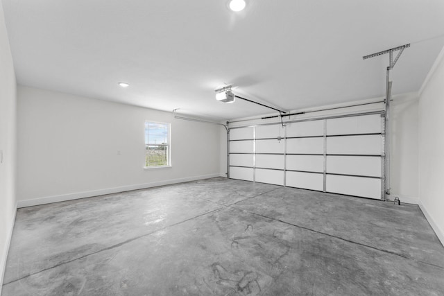 265 Mccann Rd, Powersite, MO 65731 - garage featuring a garage door opener and recessed lighting