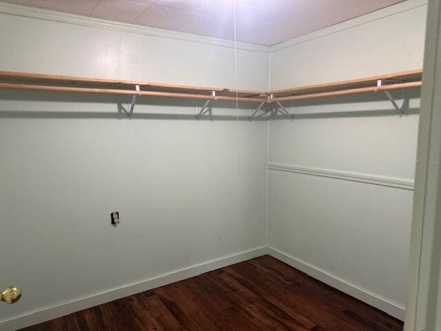 714 W Leyda Ave, West Plains, MO 65775 - walk in closet featuring dark wood-style floors