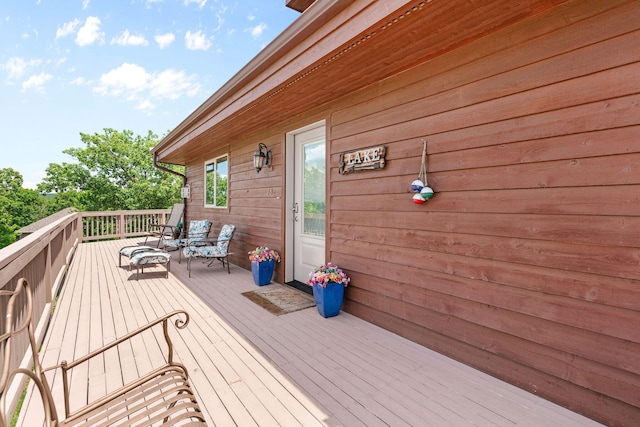 78 Free Bird Ln, Reeds Spring, MO 65737 - view of wooden deck