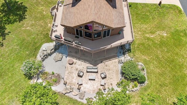 78 Free Bird Ln, Reeds Spring, MO 65737 - view from above of property