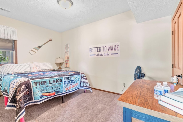 78 Free Bird Ln, Reeds Spring, MO 65737 - carpeted bedroom featuring a textured ceiling