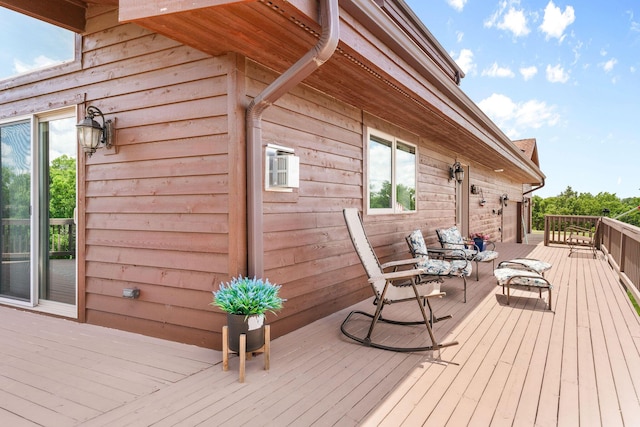 78 Free Bird Ln, Reeds Spring, MO 65737 - deck featuring an outdoor living space