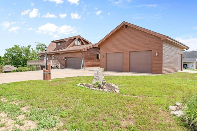 78 Free Bird Ln, Reeds Spring, MO 65737 - view of front of home with a front lawn